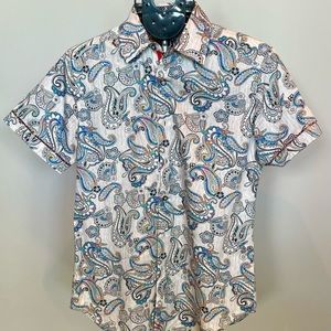 Robert Graham Short-Sleeved Button Up